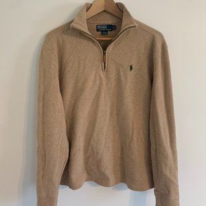Vintage Camel Polo Quarter-Zip